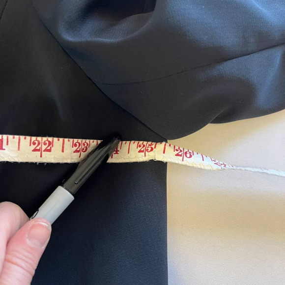 Signature by Harve Bernard black single button blazer 14 - Picture 9 of 11